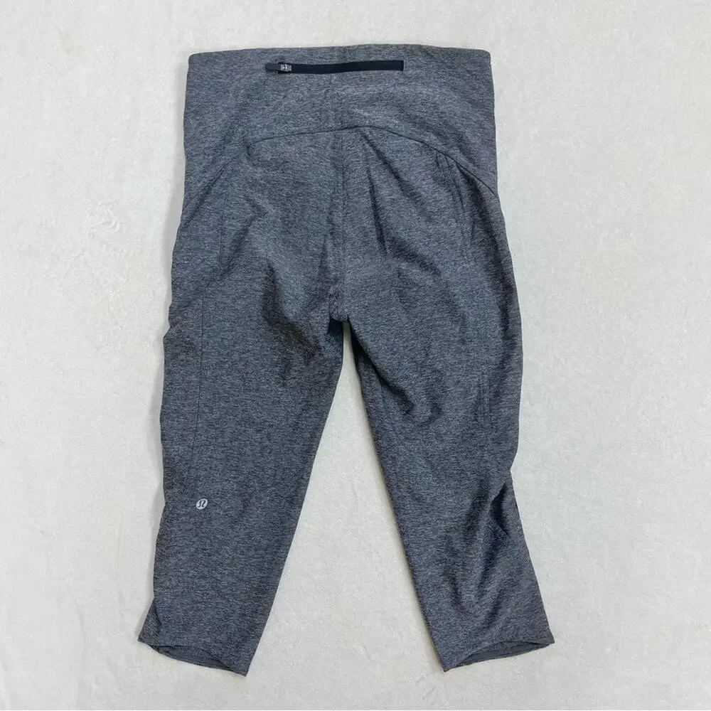Lululemon Morning Miles Crop Size 6